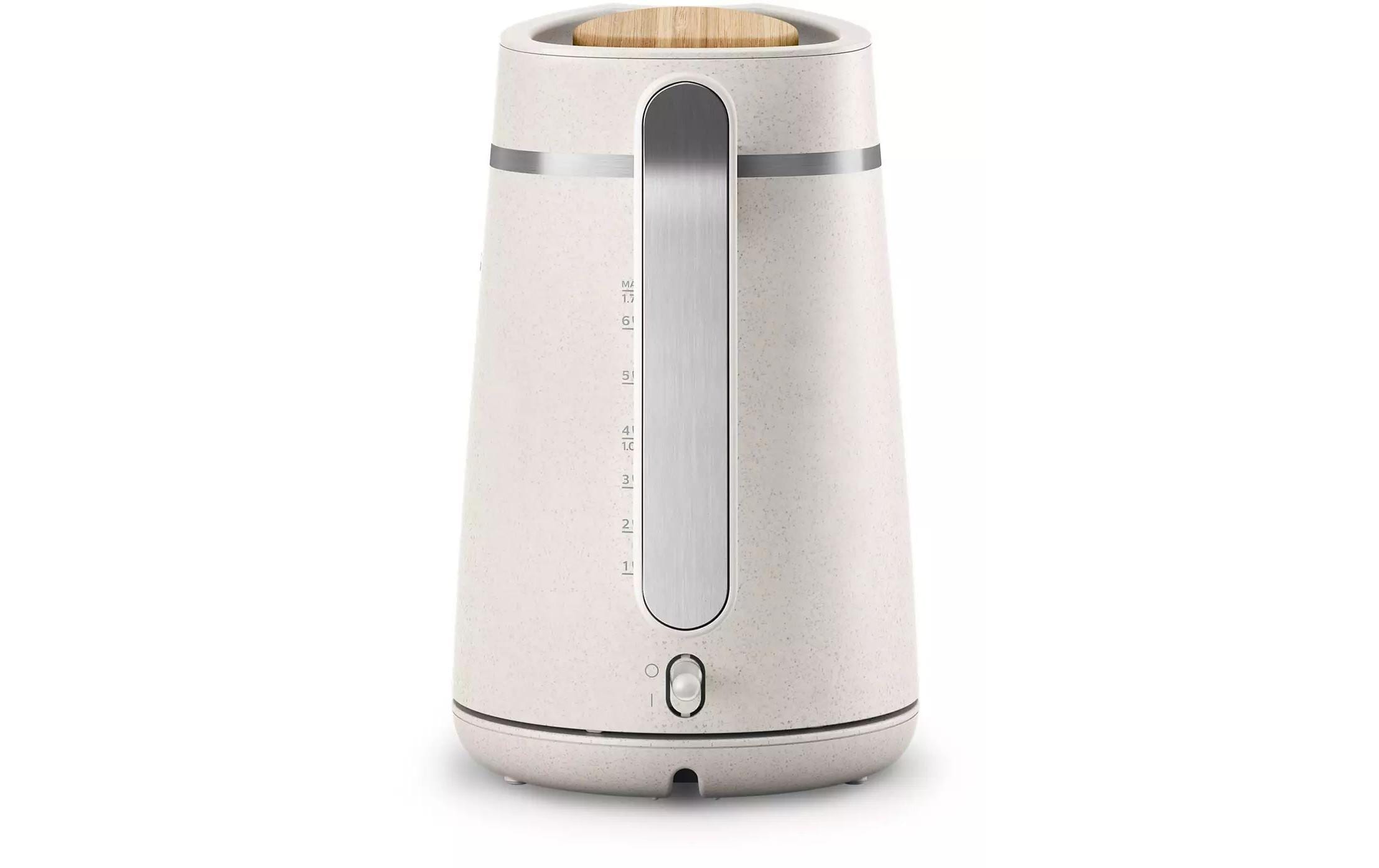 Philips Wasserkocher HD9365 1.7 l, Seidenweiss matt