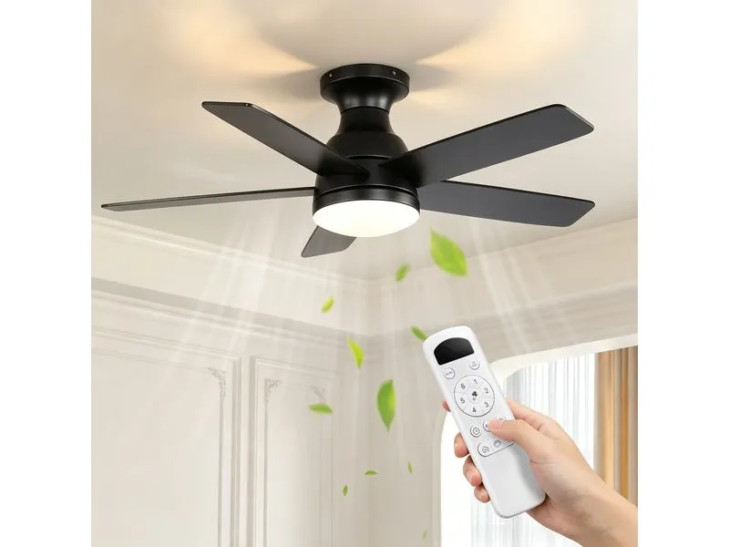 Ozeanos Deckenventilator KBS-44K009 Schwarz