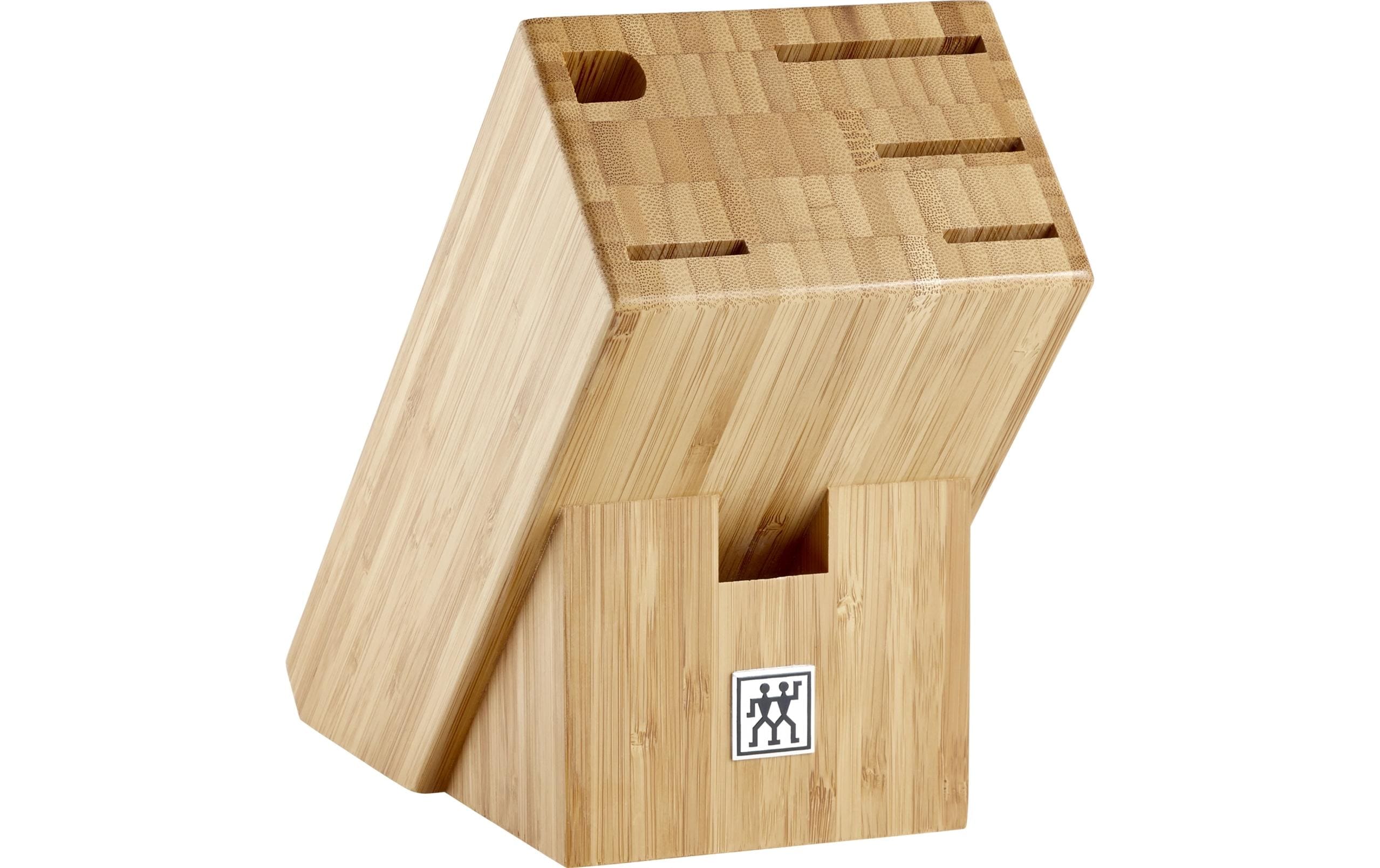 Zwilling Messerblock-Set mit Messer Gourmet Natur, 7-teilig