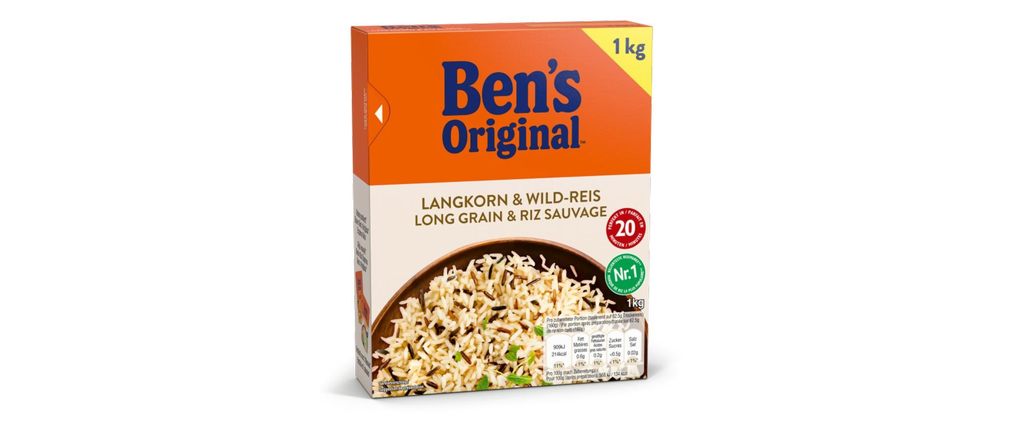 Ben's Original Langkorn- & Wildreis 1 kg