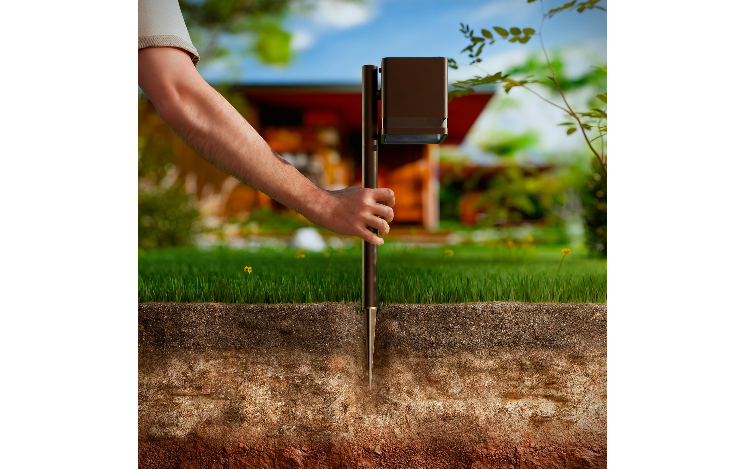 Philips Virona Spiess Solar 1.8W 2700K schwarz