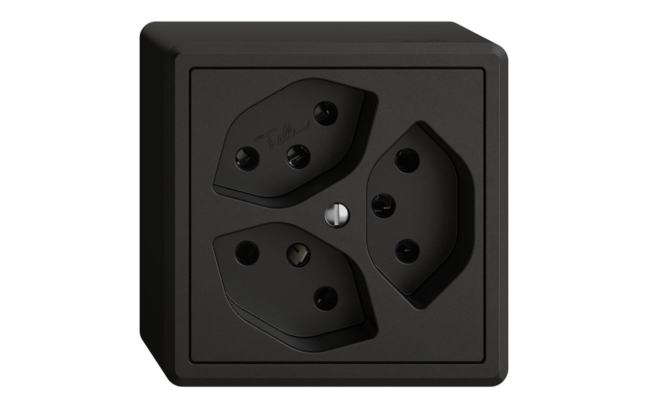 Feller EDIZIOliv Steckdose AP T13 3xT13 Feller EDIZIOliv Steckdose AP T13 3xT13