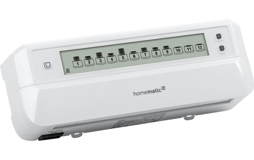 Homematic IP Smart Home Funk-Fussbodenheizungsaktor 24 V / 230 V 12-fach Homematic IP Smart Home Funk-Fussbodenheizungsaktor 24 V / 230 V 12-fach
