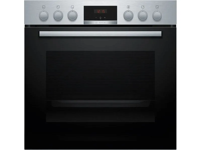 Bosch Einbaubackofen Serie 4 HEA513BR3 Schwarz/Silber A+