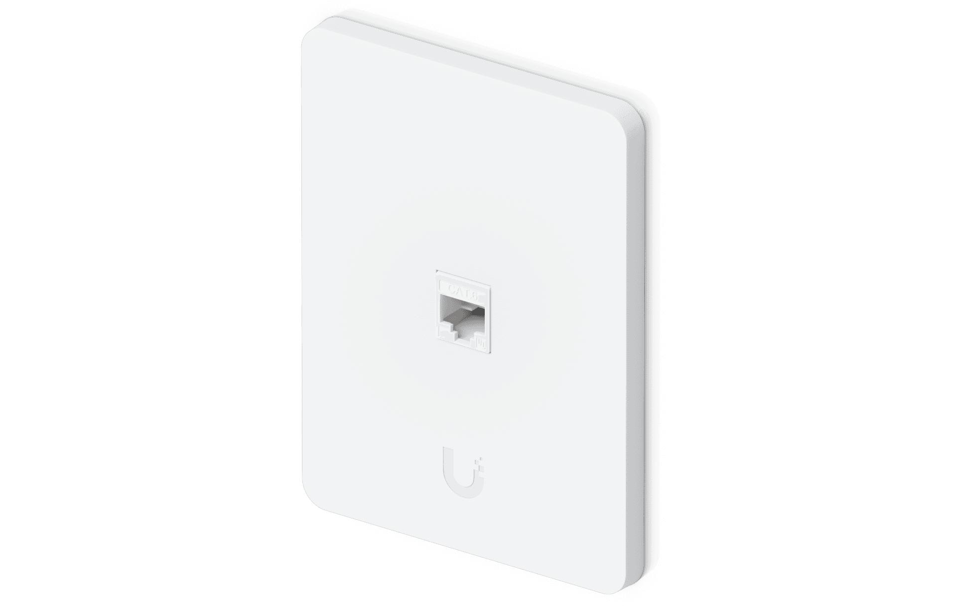 Ubiquiti Vertikal Paintable Keystone Wall Plate 1-Port, 4er-Pack