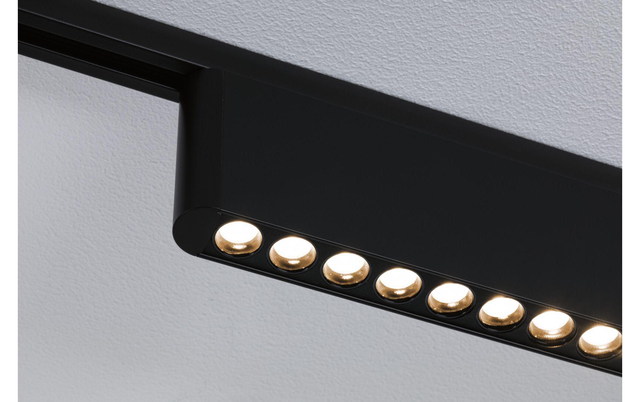 Paulmann URail LED Lightbar Zelos 10W, 3000K, schwarz matt Paulmann URail LED Lightbar Zelos 10W, 3000K, schwarz matt