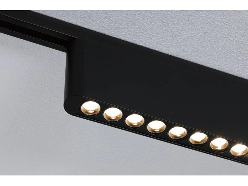Paulmann URail LED Lightbar Zelos 10W, 3000K, schwarz matt