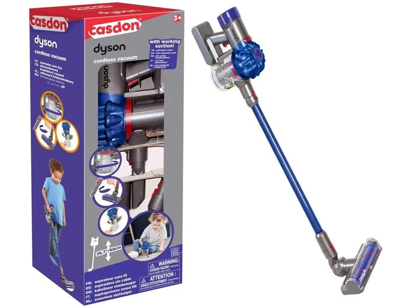 Casdon Reinigungs-Spielzeug Dyson Staubsauger V8 Cord Free Blau Casdon Reinigungs-Spielzeug Dyson Staubsauger V8 Cord Free Blau