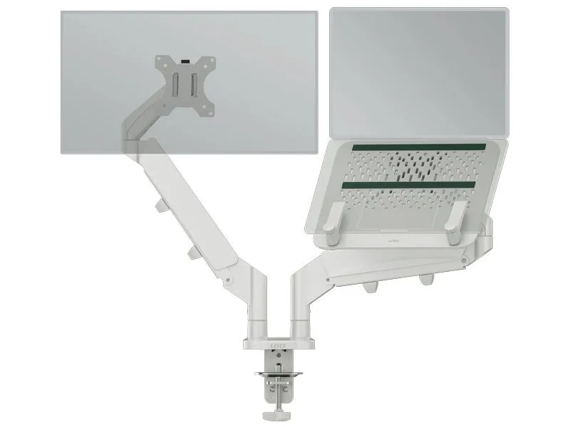 Leitz Tischhalterung Ergo Dual Dual Monitorarm Leitz Tischhalterung Ergo Dual Dual Monitorarm