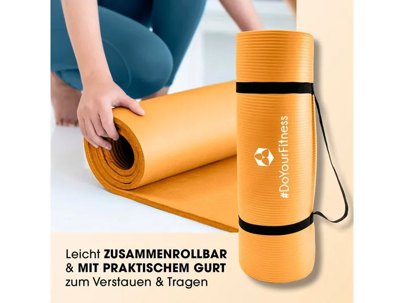 World Fitness Fitnessmatte Jivan 183 cm x 61 cm, Orange World Fitness Fitnessmatte Jivan 183 cm x 61 cm, Orange