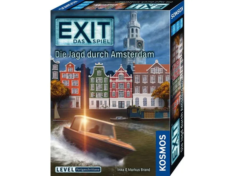 Kosmos EXIT Das Spiel: Die Jagd durch Amsterdam Kosmos EXIT Das Spiel: Die Jagd durch Amsterdam