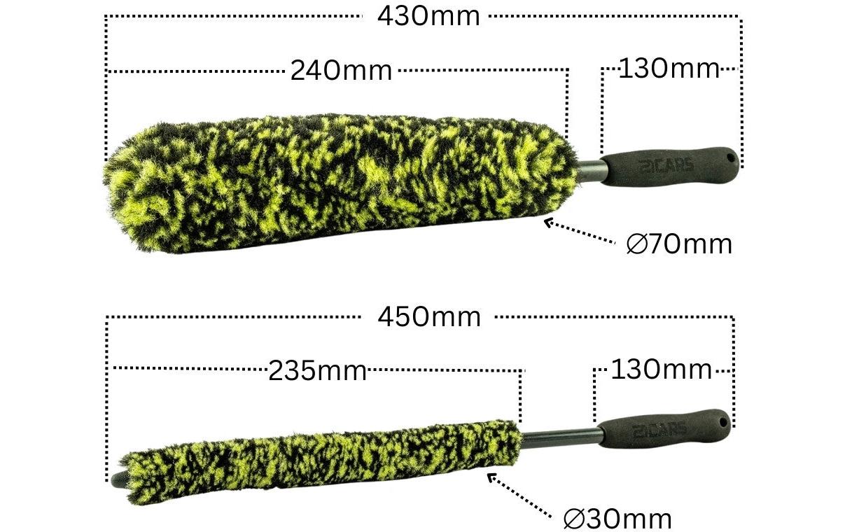 21CARS Felgenbürste Flexi 70 mm 21CARS Felgenbürste Flexi 70 mm