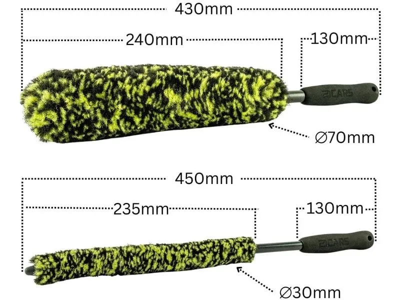 21CARS Felgenbürste Flexi 70 mm