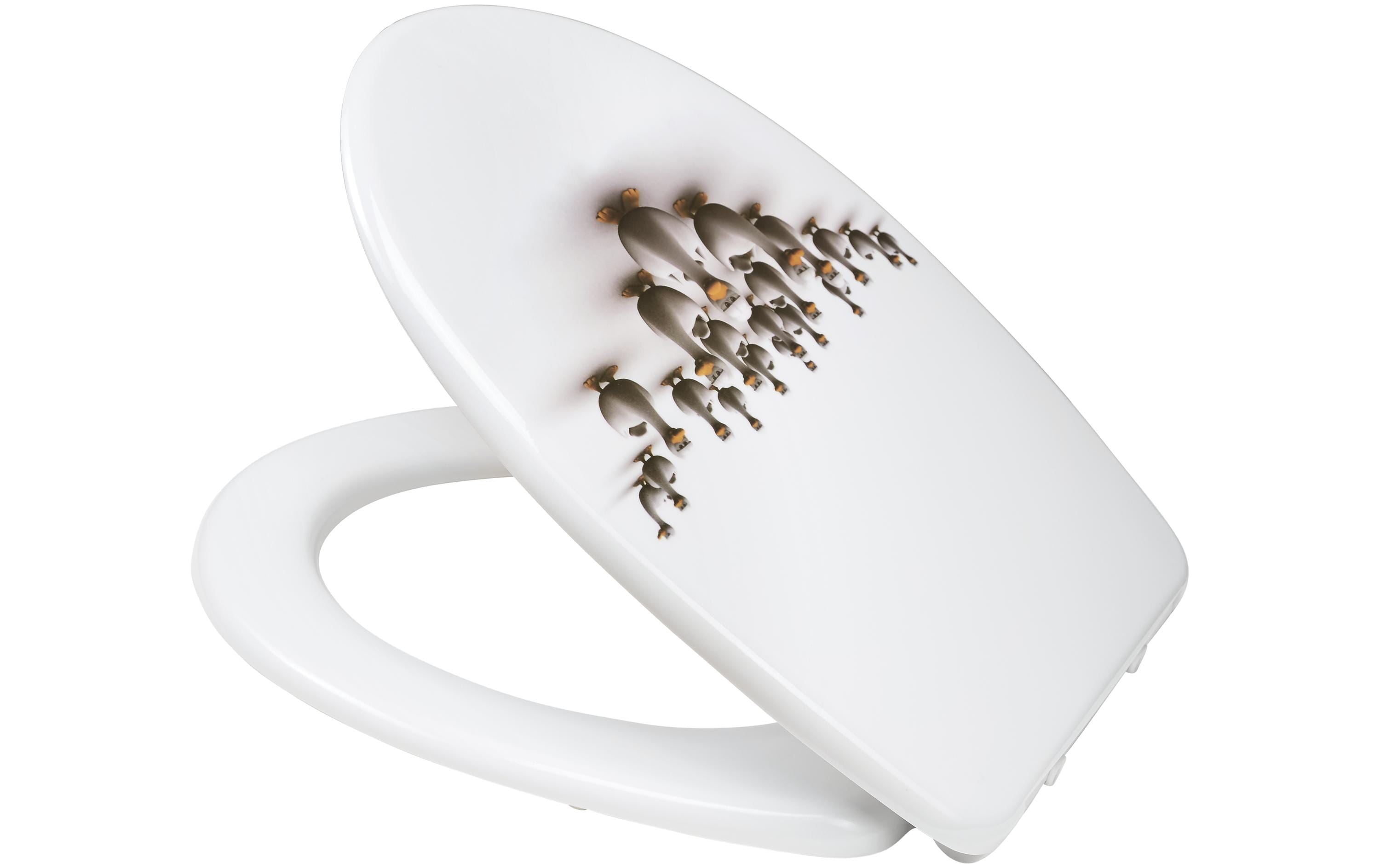 diaqua® Toilettensitz Duck mit Absenkautomatik, Weiss