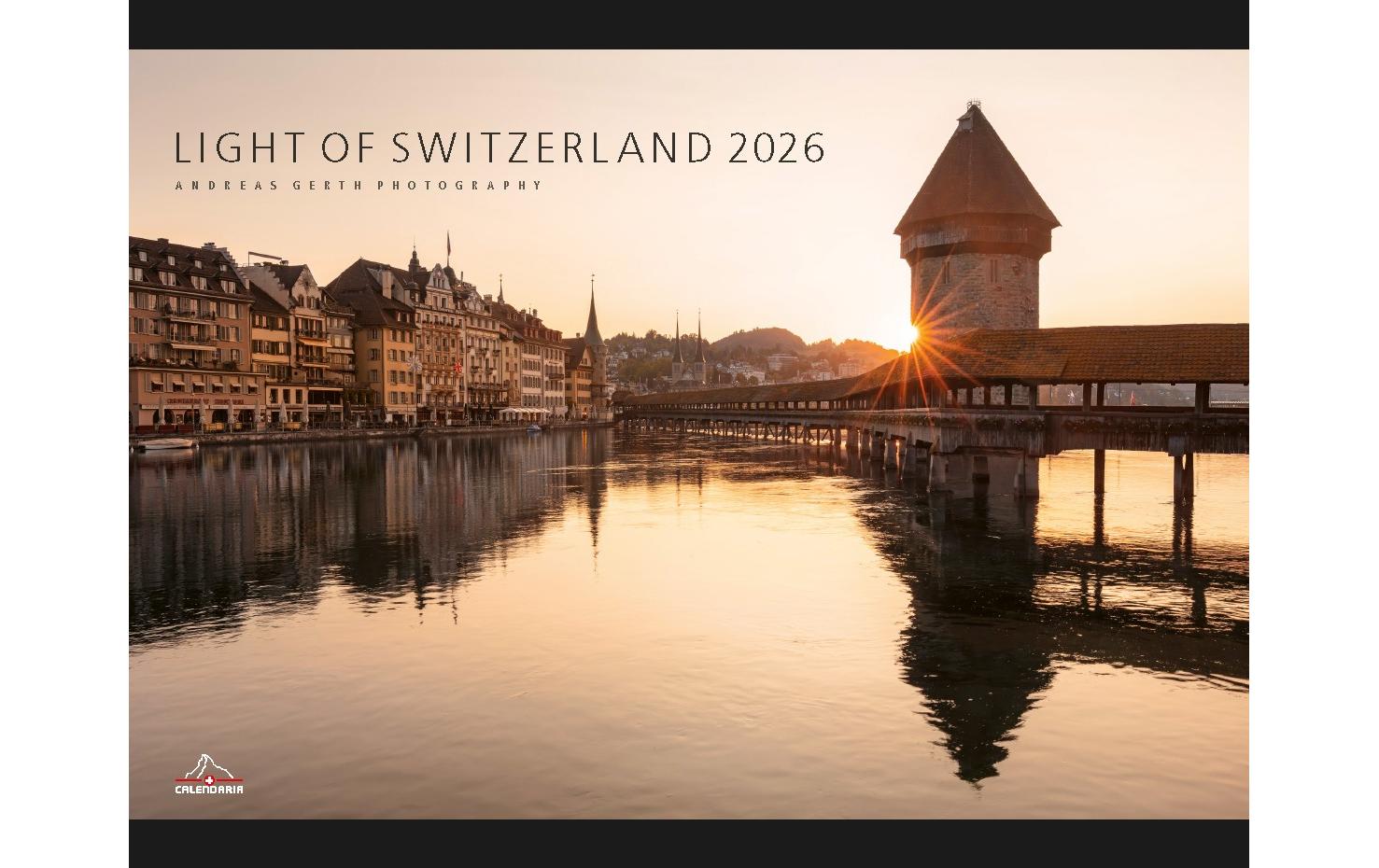 Calendaria Kalender Light of Switzerland 2026 Calendaria Kalender Light of Switzerland 2026
