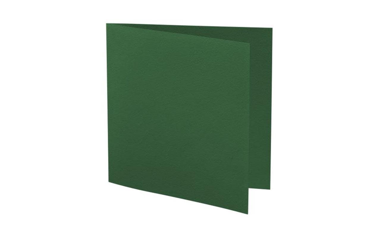 Artoz Blankokarte 1001, 15.5 x 15.5 cm, 5 Blatt, Racinggreen