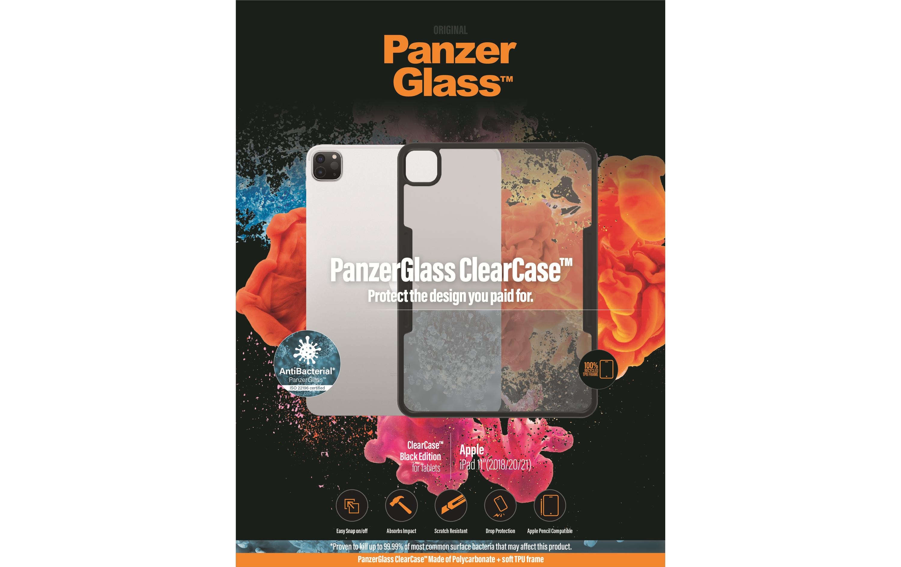 Panzerglass Back Cover ClearCase Black Edition AB iPad Pro 11 (1-3 Gen.)