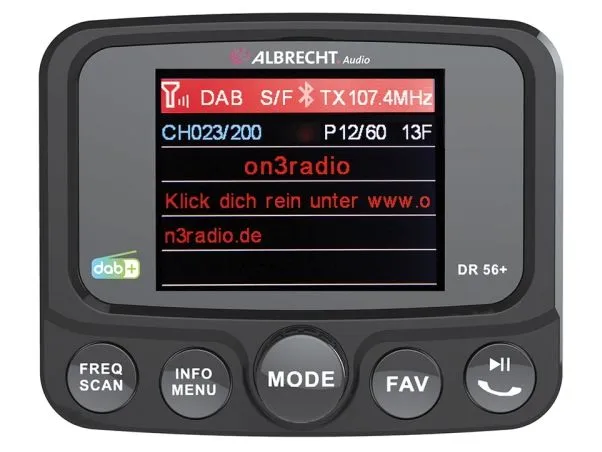 Albrecht DAB+ Erweiterung AR-DR56+ BT Albrecht DAB+ Erweiterung AR-DR56+ BT