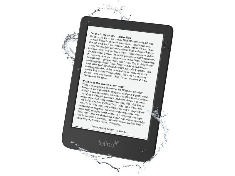 Tolino E-Book Reader Tolino shine color Tolino E-Book Reader Tolino shine color