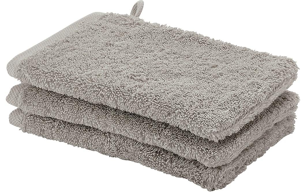 Aquanova Waschhandschuh London 1 Stück 16 x 22 cm, Grau