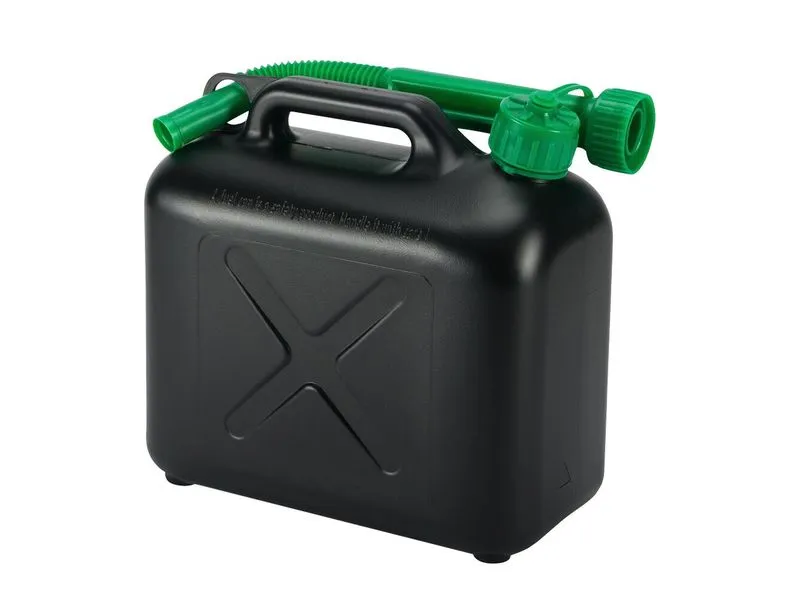 TopLine Kunststoff-Benzinkanister, 5 Liter, schwarz TopLine Kunststoff-Benzinkanister, 5 Liter, schwarz