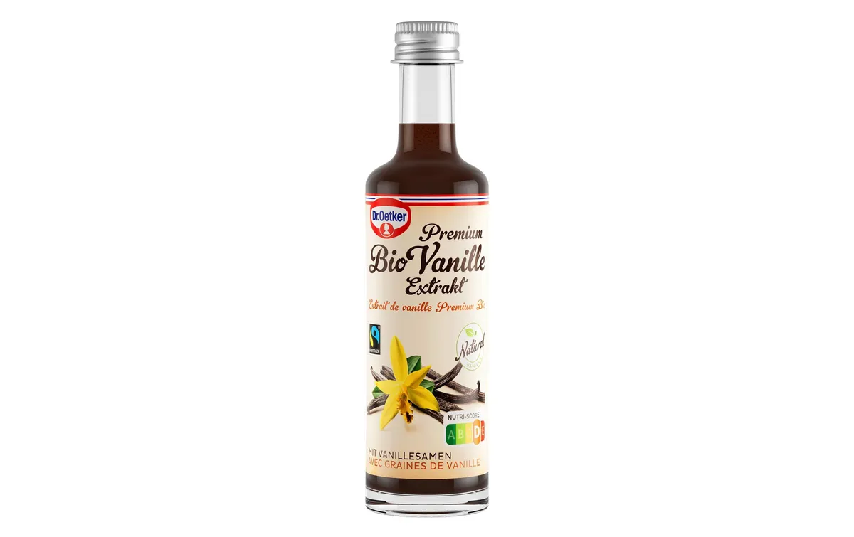 Dr.Oetker Premium Bio Vanille Extrakt 50 ml Dr.Oetker Premium Bio Vanille Extrakt 50 ml