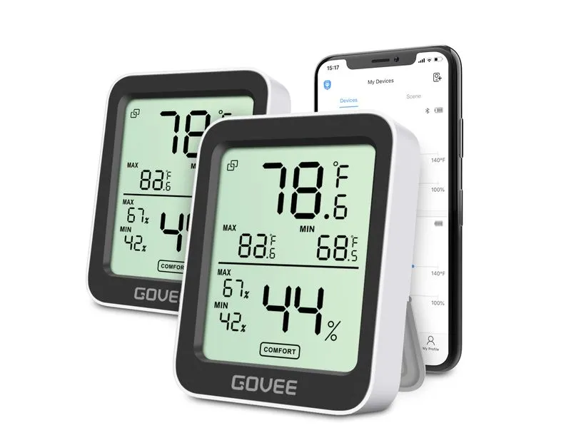Govee Wetterstation Bluetooth Thermometer/Hygrometer Govee Wetterstation Bluetooth Thermometer/Hygrometer