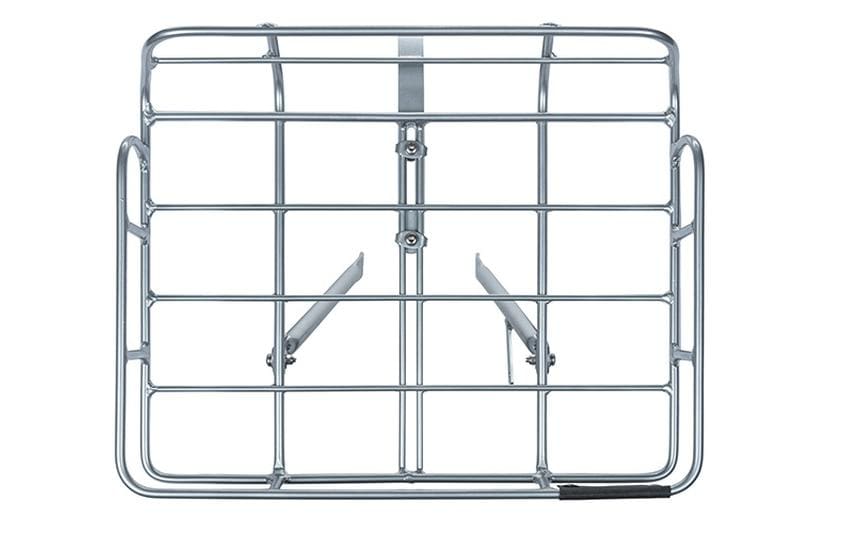 BASIL Gepäckträger Portland Front Carrier High Silber