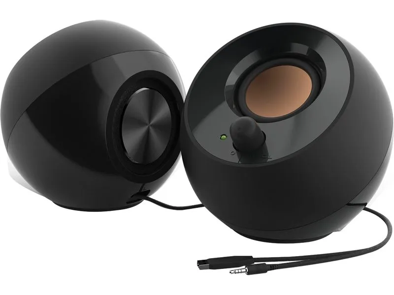 CREATIVE PC-Lautsprecher Pebble schwarz