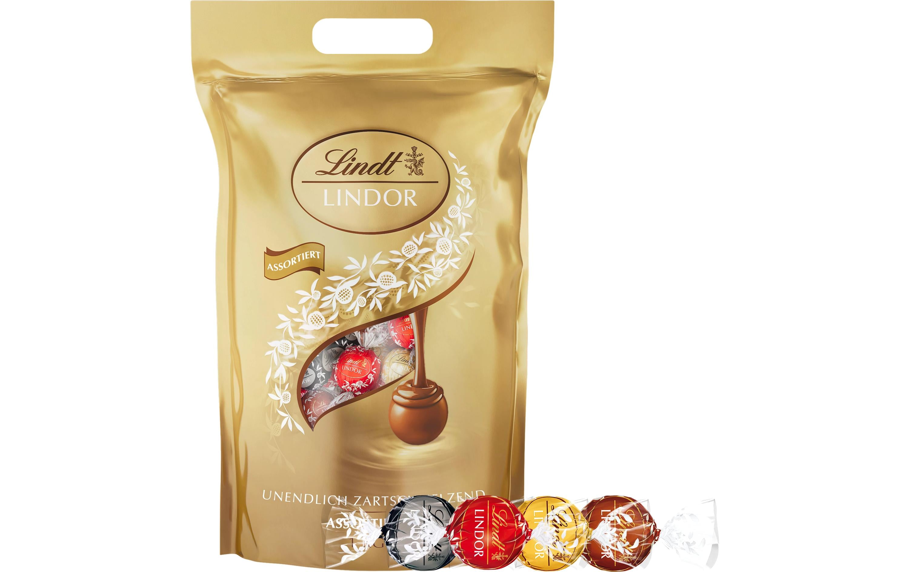 Lindt Schokoladen-Pralinen Lindor Kugeln Assortiert 1 kg Lindt Schokoladen-Pralinen Lindor Kugeln Assortiert 1 kg