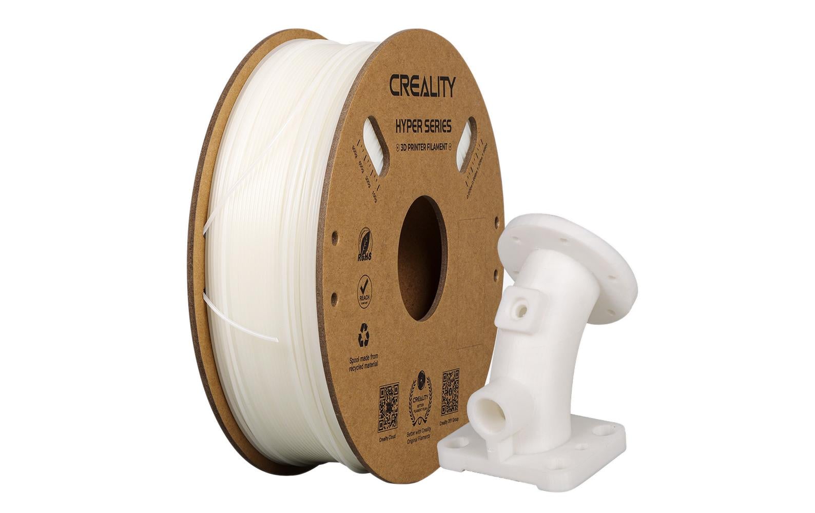 Creality Filament ABS Hyper, Weiss 1.75 mm 1 kg Creality Filament ABS Hyper, Weiss 1.75 mm 1 kg