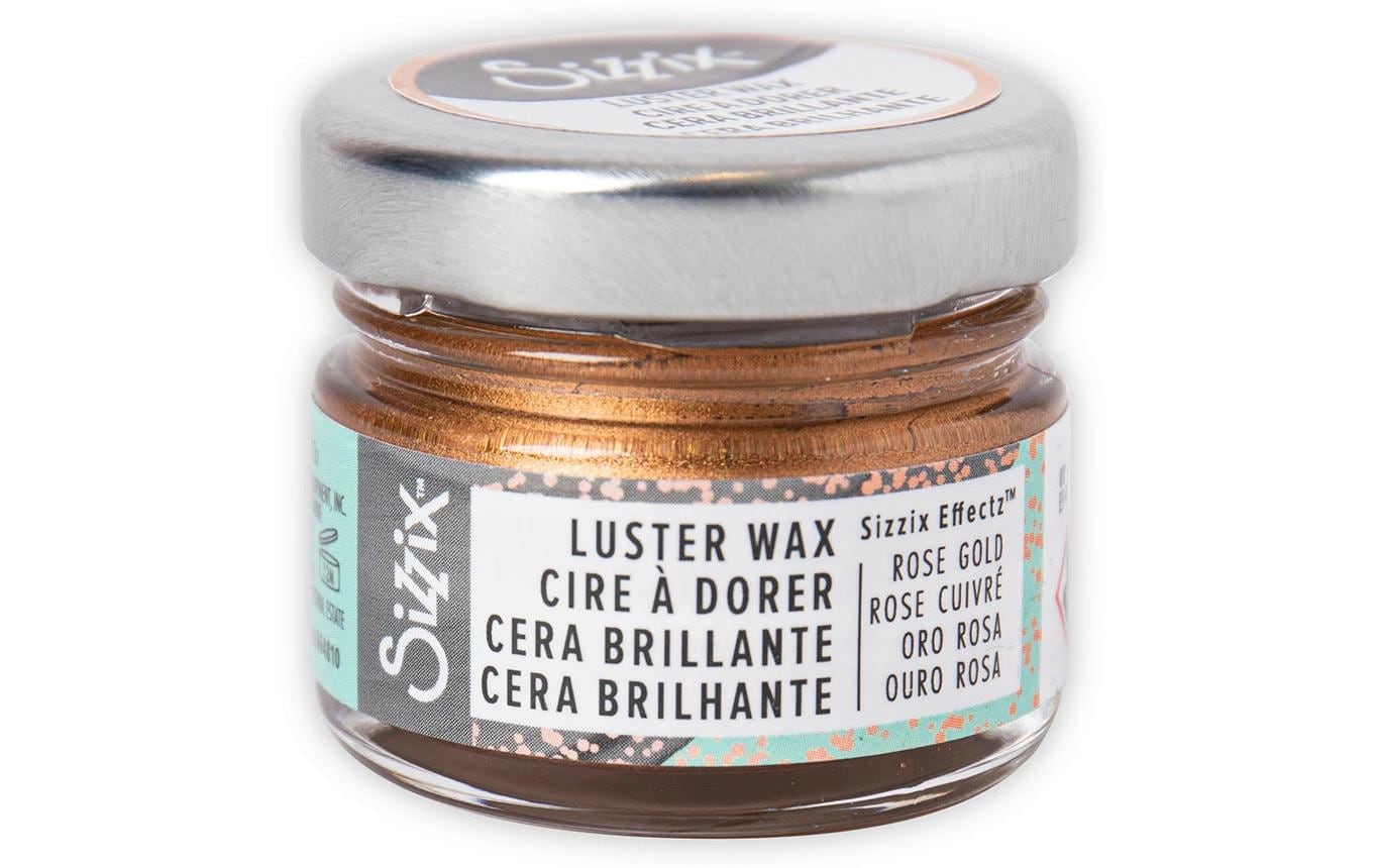 Sizzix Glanzwachs Roségold 20 ml