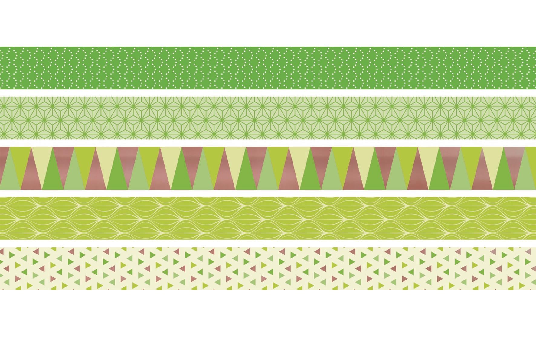 Heyda Washi Tape Triangle Lime Grün Heyda Washi Tape Triangle Lime Grün