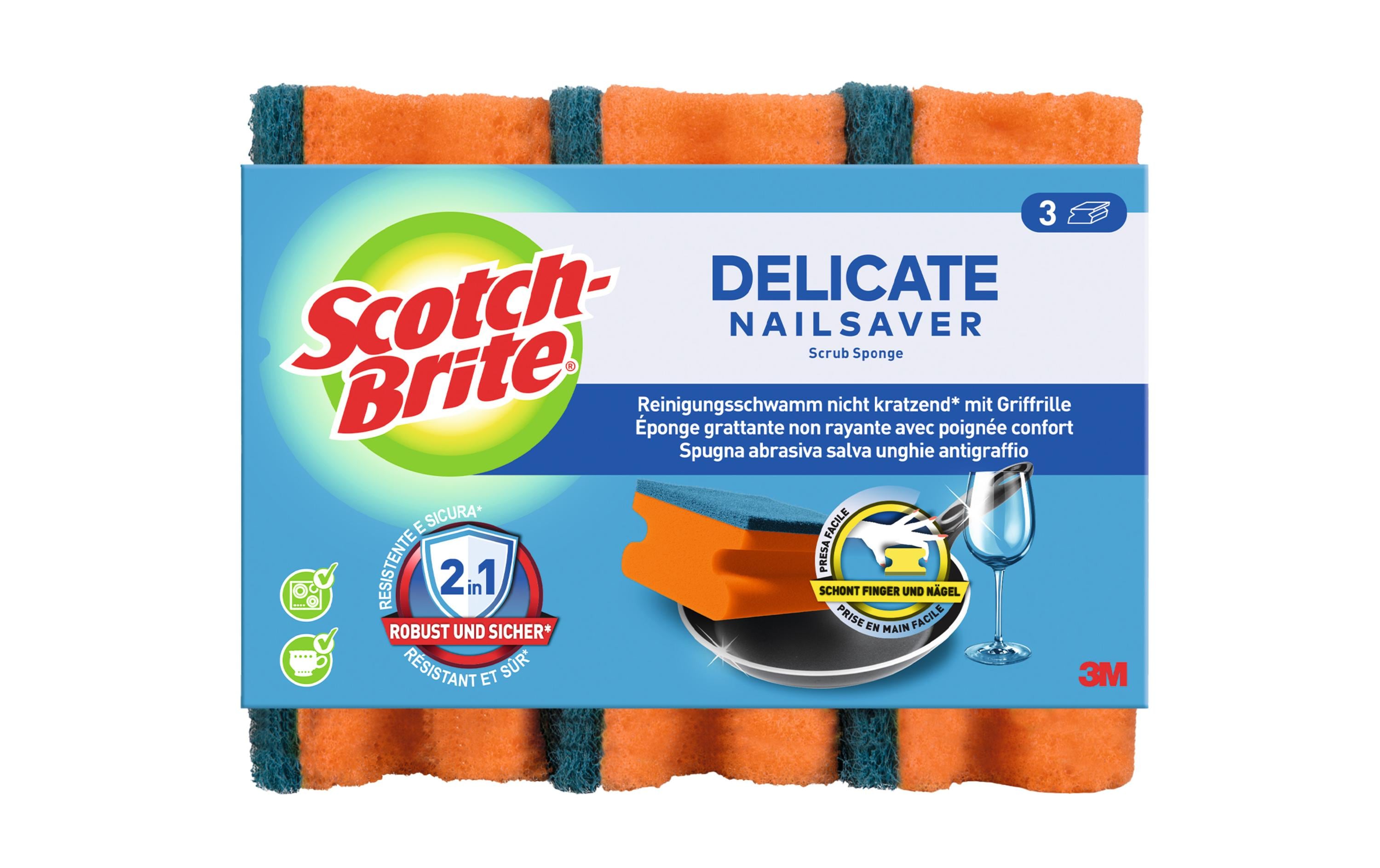 Scotch-Brite Schwamm Delicate 3 Stück