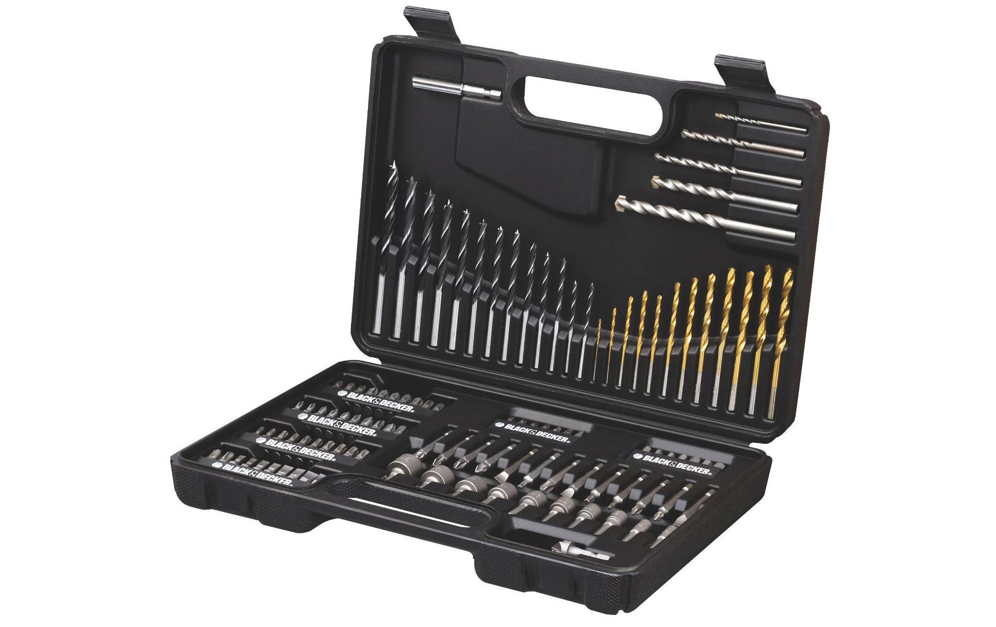 BLACK+DECKER Bohr- und Bitset A7200 109-teilig BLACK+DECKER Bohr- und Bitset A7200 109-teilig