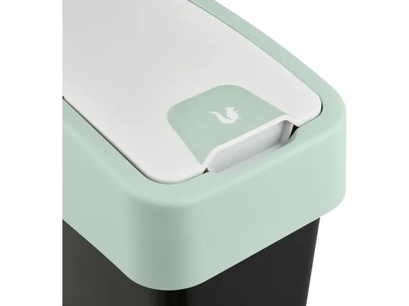 keeeper Abfalleimer Magne 10 l, Flip-Deckel, soft green keeeper Abfalleimer Magne 10 l, Flip-Deckel, soft green