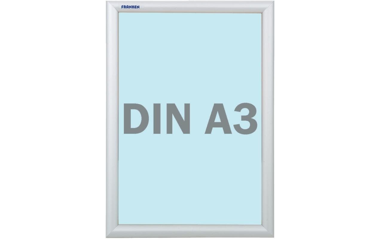 Franken Präsentationsrahmen Outdoor 25 mm, A3 Silber Franken Präsentationsrahmen Outdoor 25 mm, A3 Silber
