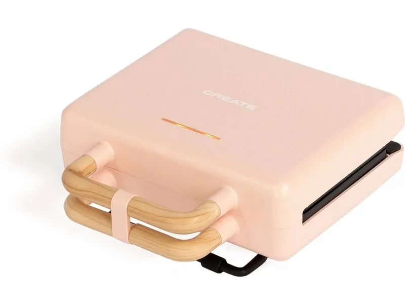 Create Waffeleisen Stone 3 in 1 Studio Pastelrosa