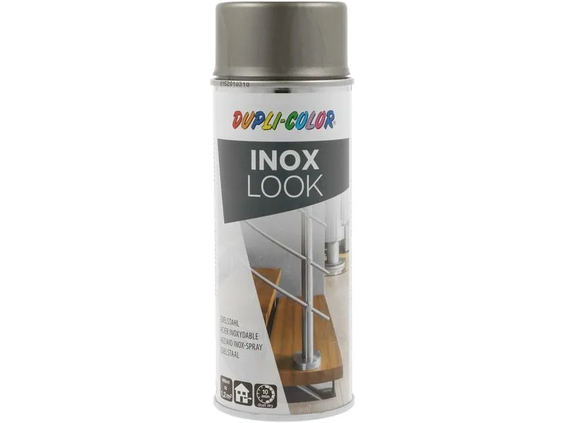 DUPLI-COLOR Sprühfarbe Inox Look Silber, 400 ml DUPLI-COLOR Sprühfarbe Inox Look Silber, 400 ml