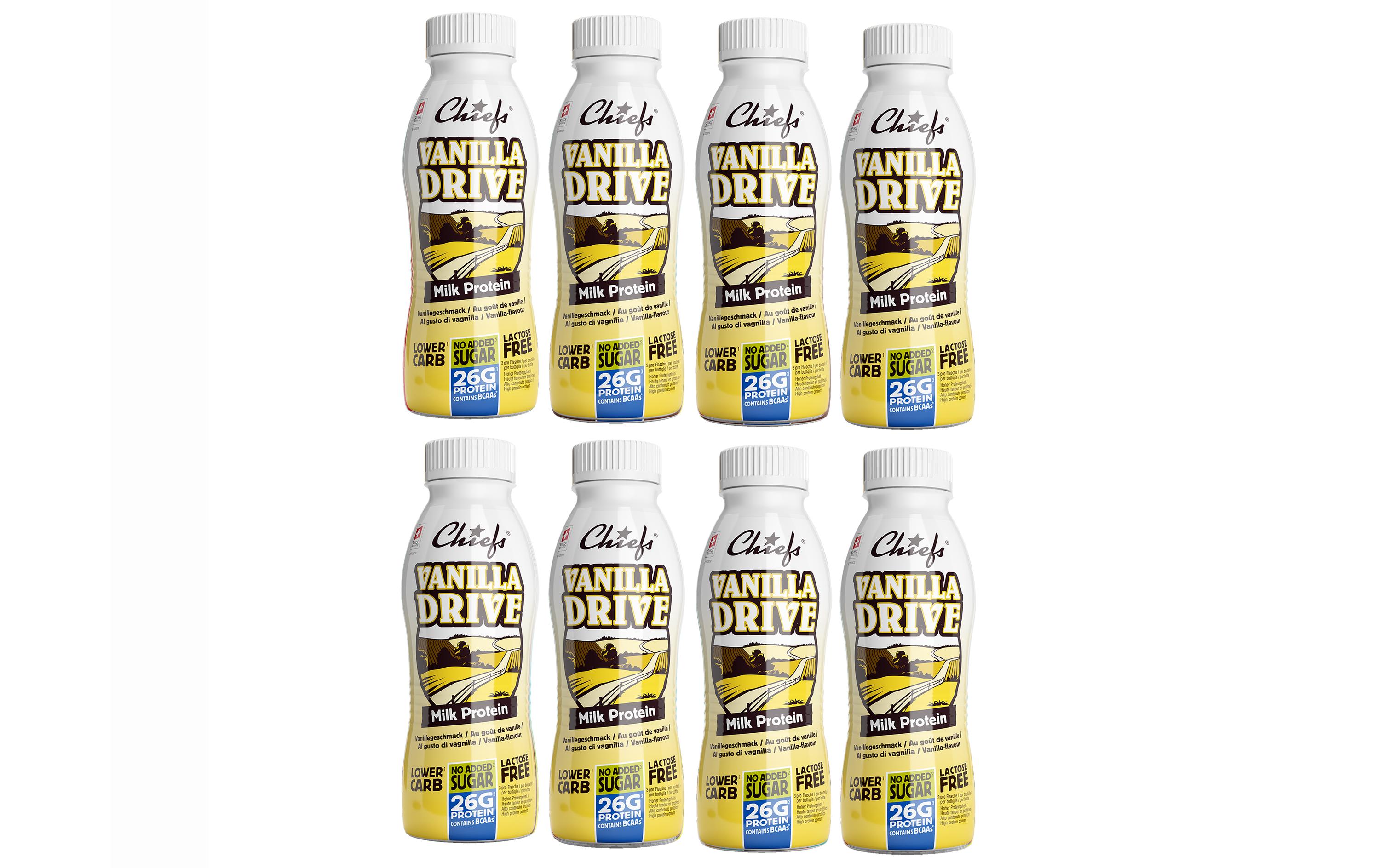 Chiefs Protein Drink BCAA Vanilla Drive Chiefs Protein Drink BCAA Vanilla Drive