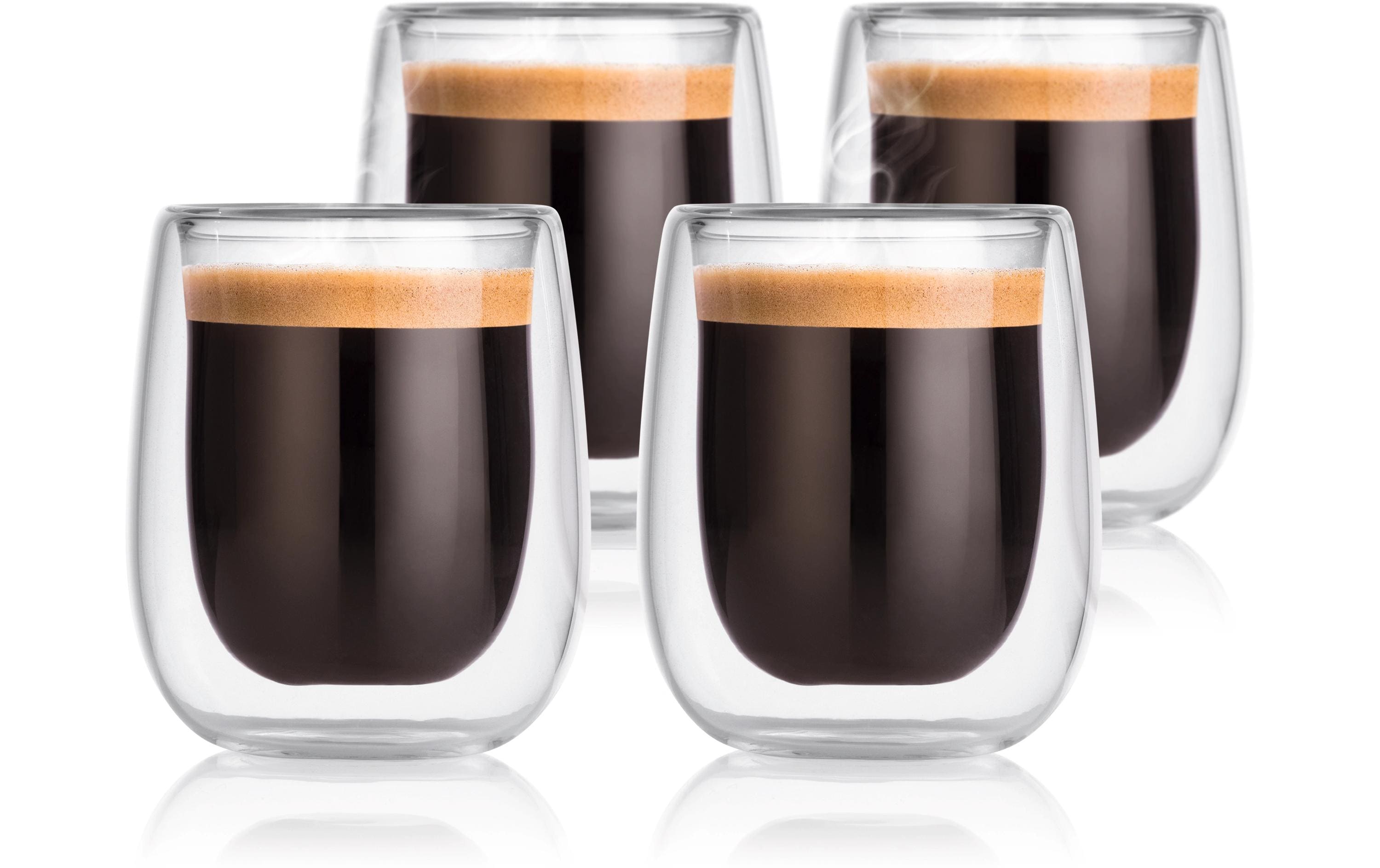 GOURMETmaxx Espresso Becher 80 ml, 1 Stück, Transparent