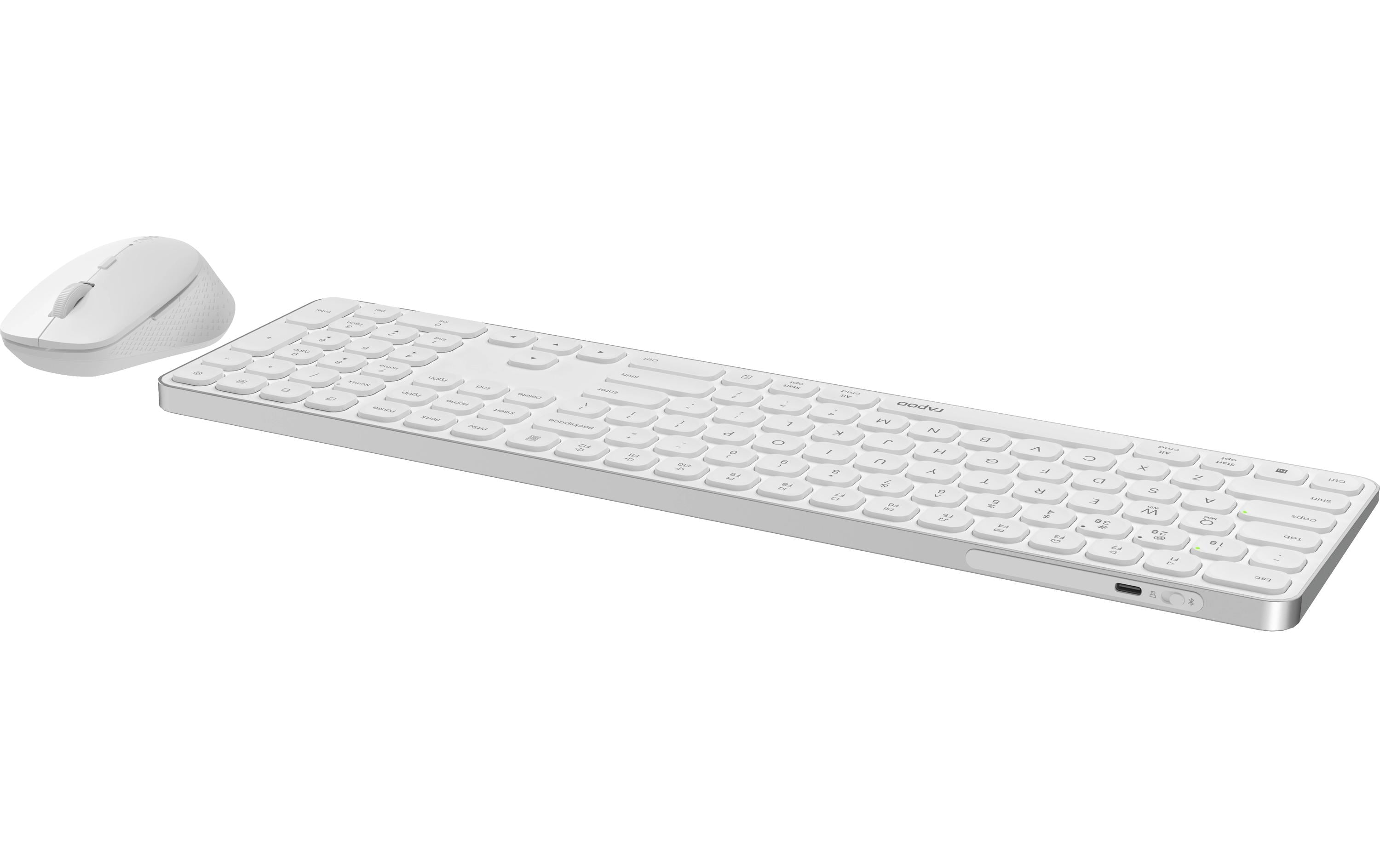 Rapoo Tastatur-Maus-Set 9810M ultraslim