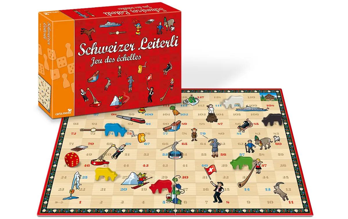 Carta.Media Familienspiel Schweizer Leiterli DE / FR / IT / EN Carta.Media Familienspiel Schweizer Leiterli DE / FR / IT / EN