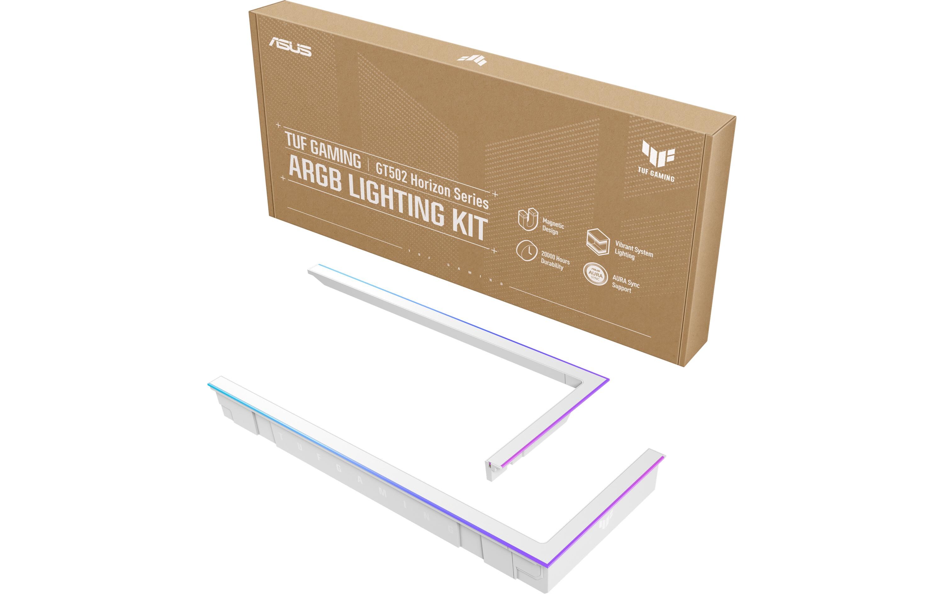 ASUS LED-Lüfterrahmen TUF GAMING GT502 Horizon ARGB Weiss