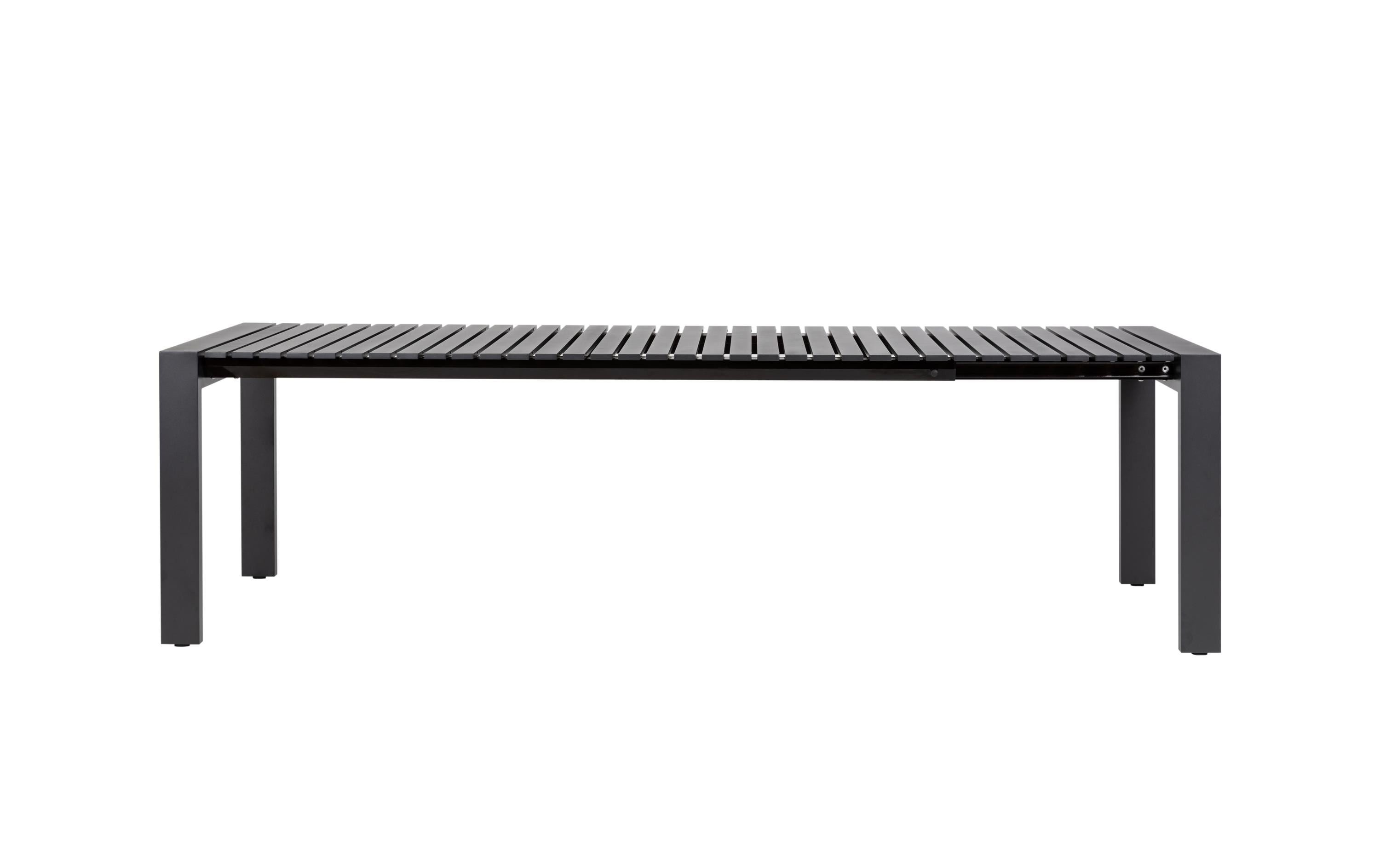 Best-Freizeitmöbel Tisch Langreo 213 / 269 x 100 cm, Anthrazit