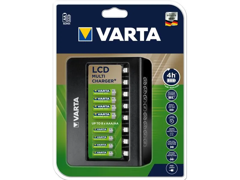Varta Ladegerät LCD Multi Charger+ Varta Ladegerät LCD Multi Charger+