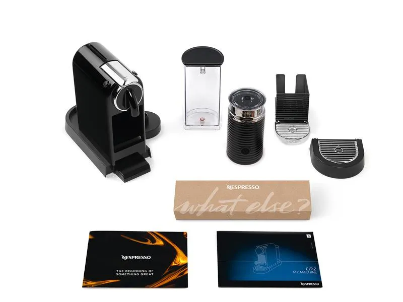 De'Longhi Kaffeemaschine Nespresso CitiZ & Milk EN267.BAE Schwarz