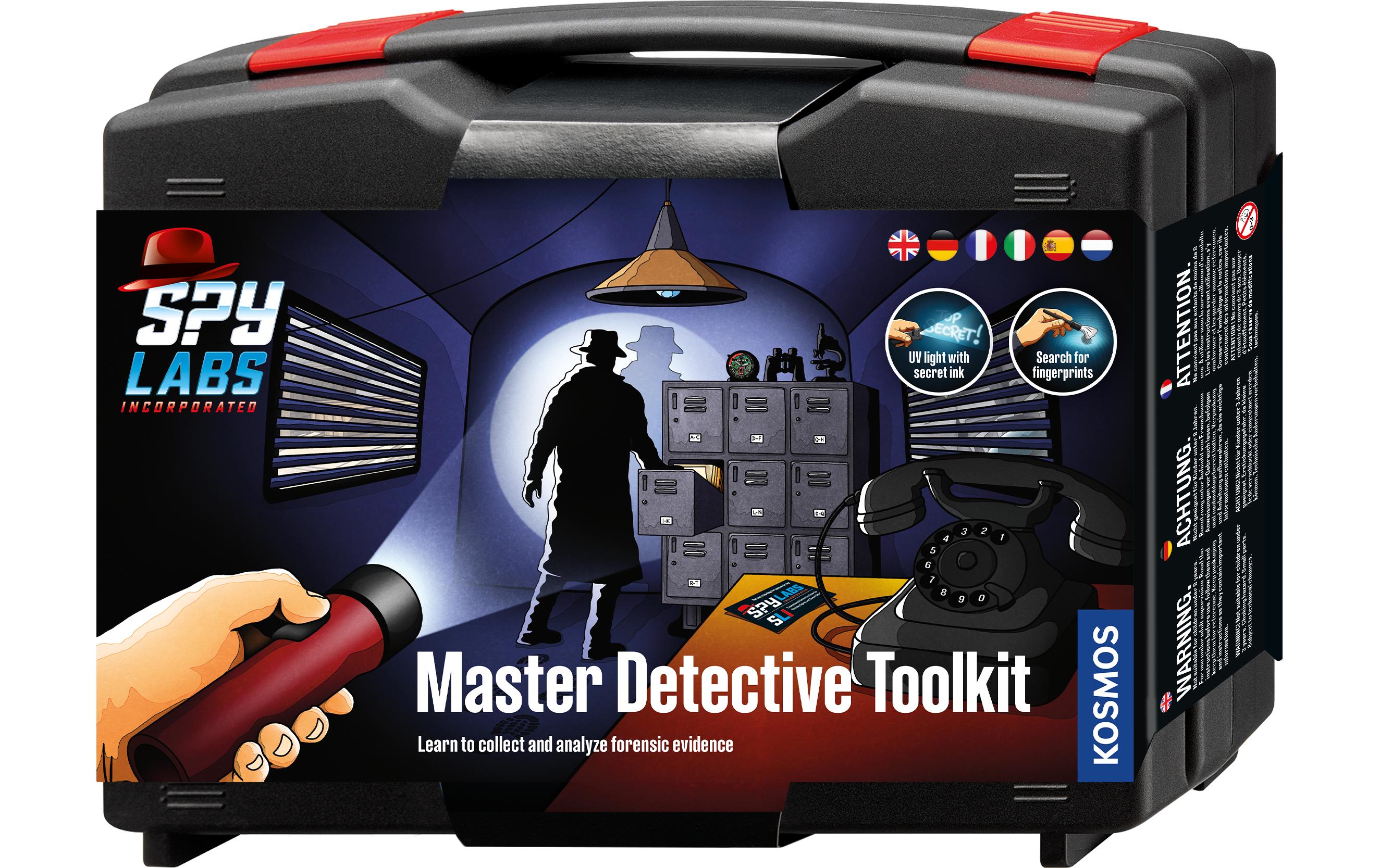 Kosmos Detektivausrüstung Spy Labs – Master Detective Toolkit