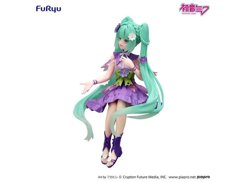 FuRyuu Figur Noodle Stopper Hatsune Miku Flower Fairy Cosmos Purple FuRyuu Figur Noodle Stopper Hatsune Miku Flower Fairy Cosmos Purple