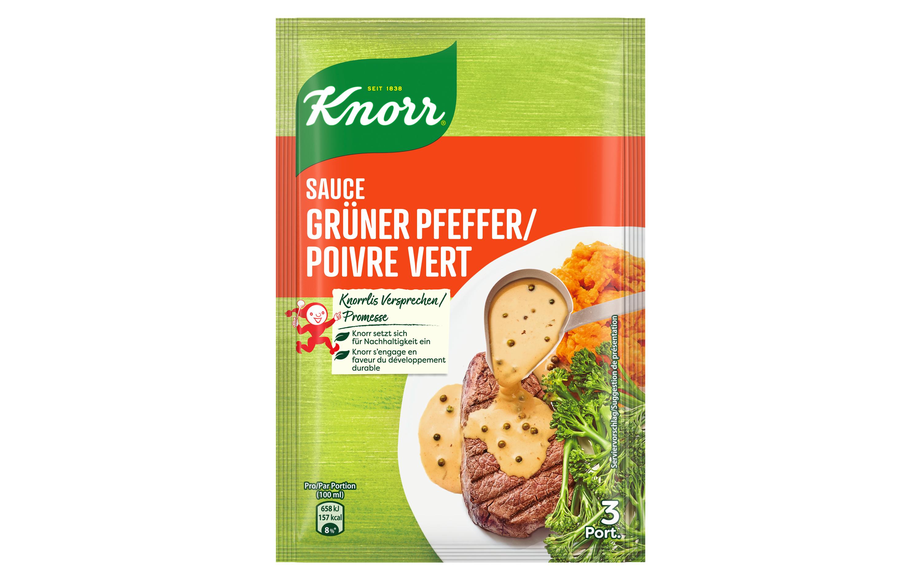 Knorr Grüne Pfeffer Sauce 44 g Knorr Grüne Pfeffer Sauce 44 g